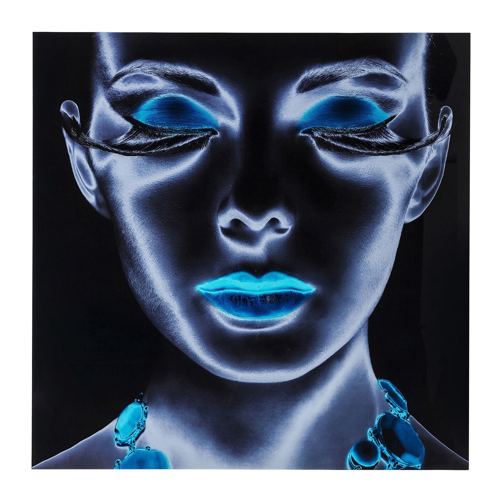 TABLEAU EN VERRE DIVA 120X120 CM KARE DESIGN